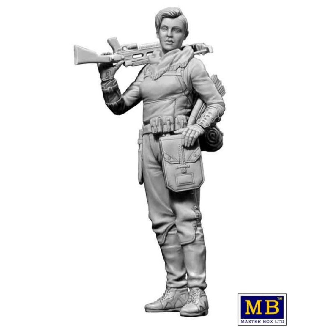 MASTER BOX MB24006 Plastic Figure Kit Scale 1:24 Pin-up Series, Kit U21166